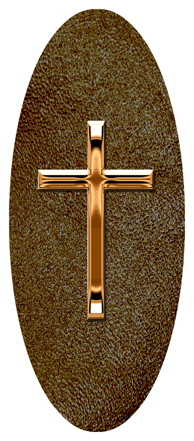 Copper Single Cross Shimmer Brown